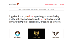 Desktop Screenshot of logostack.com